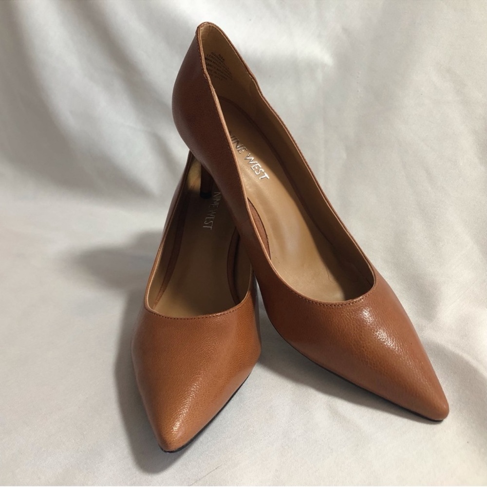 ❤️Nine West Brown Heels👍🏼💋